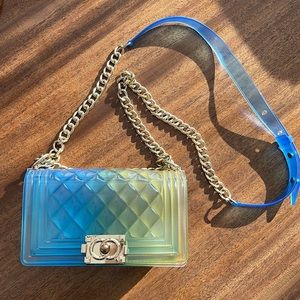 Cute plastic bag. Multicolor. Good condition